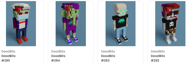 DeadGangNFT's tweet photo. New Drop - DeadBits 💀 @opensea 0.029 ETH

https://t.co/evjSCnISR1
https://t.co/cP4rCQdsK0
https://t.co/eE1Tf1gqKA
https://t.co/7NpcIHXxBk
https://t.co/5mI2FJGtP9

#nft #nftart #cryptoart #NFTcollectibles #deadbits #DropNFT #opensea #NFTs https://t.co/hTDQBX0Ndk