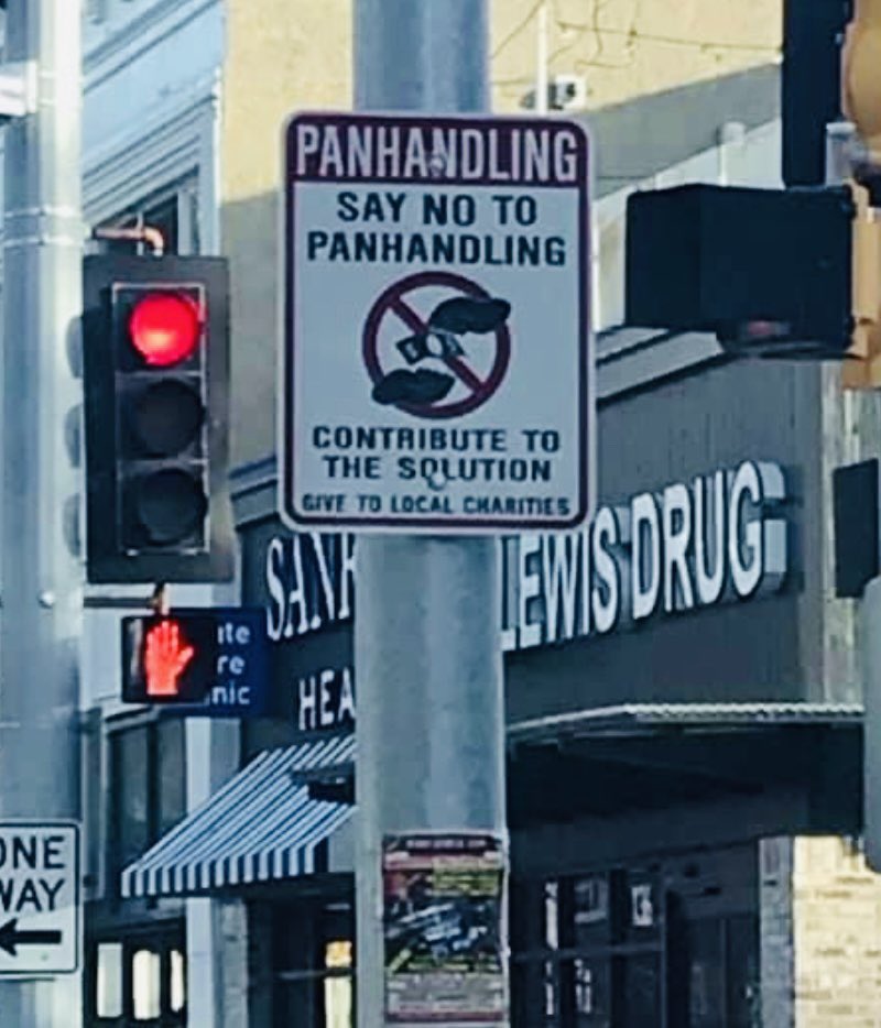 taneezaforsf's tweet photo. A couple years ago my youngest son and I were leaving Target on the east side of town. We drove by a young woman with a baby in her arms holding a sign saying "help for food." 

I turned the car around and went back. I got out of my car and asked her what happened. She… https://t.co/Y8pYOfaXQe