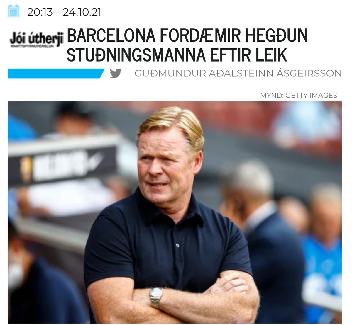 Grétar Atli Davíðsson tweet media