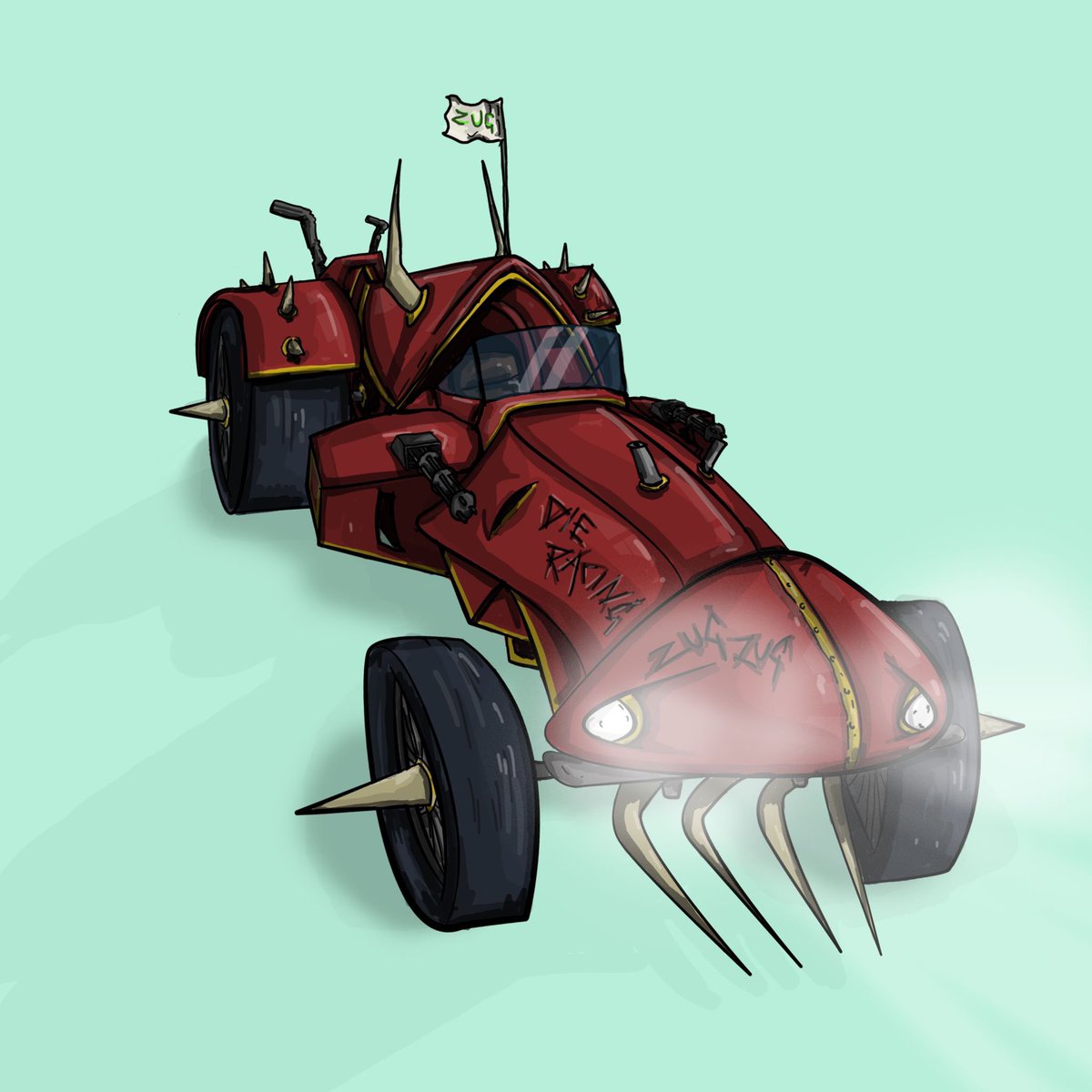 OrcRacingClub's tweet photo. 🚨CAR PREVIEW🚨

It’s the moment you’ve been waiting for - the 1st glimpse of the O.R.C. cars ahead of the airdrop 👀🏎💨

Each car is made up of a variety of traits that affect gameplay 🕹

All holders will receive their car in December - 1 per DELISTED Orc held 💚⚔️

#ZugZug https://t.co/zLG779hvs9