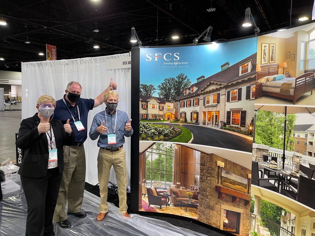 It’s good to be back! Our booth is up and ready and we feel so happy to be at LeadingAge again. We are looking FORWARD to talking and connecting with each one of you! #LeadingAge21