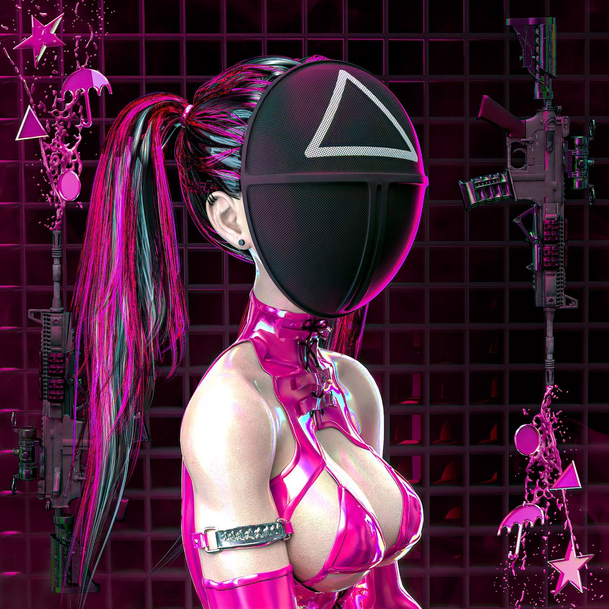 GlitchGirlsNFT's tweet photo. pretty simple. this team's going to do everything they can to make ur glitch girls the pride of your wallet❤️ https://t.co/KbbYCduZp1
