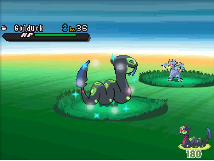 saucy2sunbae's tweet photo. Shiny Gen 5 Seviper after 180 Double grass encounters! This thing is an absolute BEAUTY yo. Phased twice with both being marill. Was gonna repel trick for it to make the encounters faster, but said forget it since I was happy with anything in the area! - Lonely nature https://t.co/abLz2pnyvP