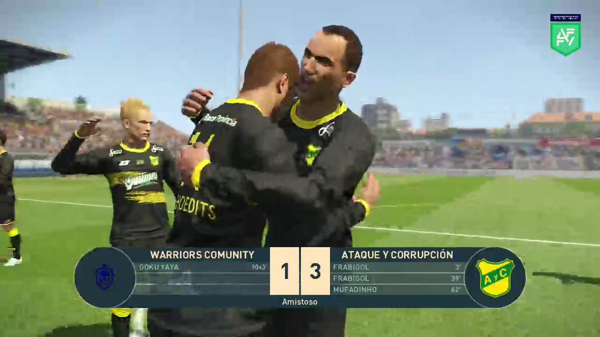 AyC_respaIdo's tweet photo. ¡LA PAULONETA SIGUE INVICTA!
Ayer en un amistoso vs @ComunityWarriof vencimos por 3-1 y seguimos invictos en la competencia.
Goles ⚽: Frabigol x2, Mufadinho

#AFFV #VamosCorrupcion🔰 https://t.co/CzHR8474Mq