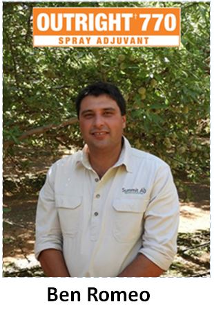 VicChem's tweet photo. Ben Romeo from Summit AG found that “With #Outright770 I can go from #paddock to paddock knowing the balance of Outright 770 will be effective for spreading & #knockdown across my spectrum of #weeds, grasses and #broadleaf." https://t.co/iGk3EcOvlp