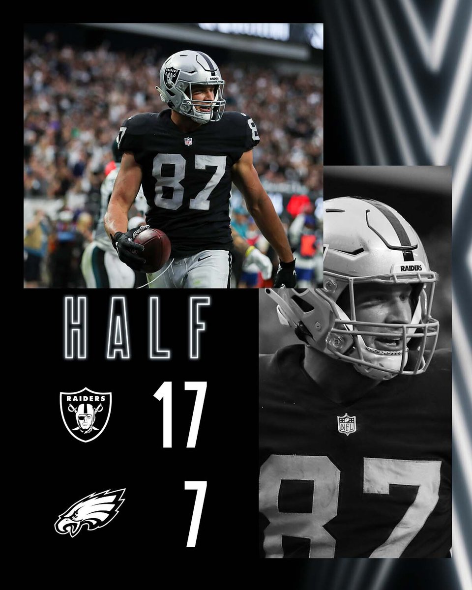 Raiders's tweet photo. No let-up. 

#PHIvsLV | #RaiderNation https://t.co/dDI0sIsGBJ