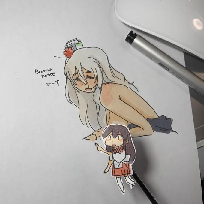 #このタグを見た人は一番えっちな海外艦を貼る
酔っぱらい 