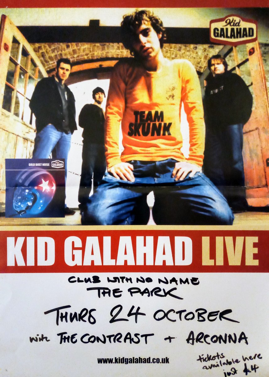 StarInDarkPool's tweet photo. ...promoted this gig nineteen years ago today... Kid Galahad's songs found thier way into the TV series 'Teachers' and a PS2 game... #peterborough #livemusic #teachers #ps2 #playstation #tvshow #tv #clubwithnoname #tvseries #kidgalahad #thecontrast #arconna #live #thefurze #ps https://t.co/aEq0EiAGEA