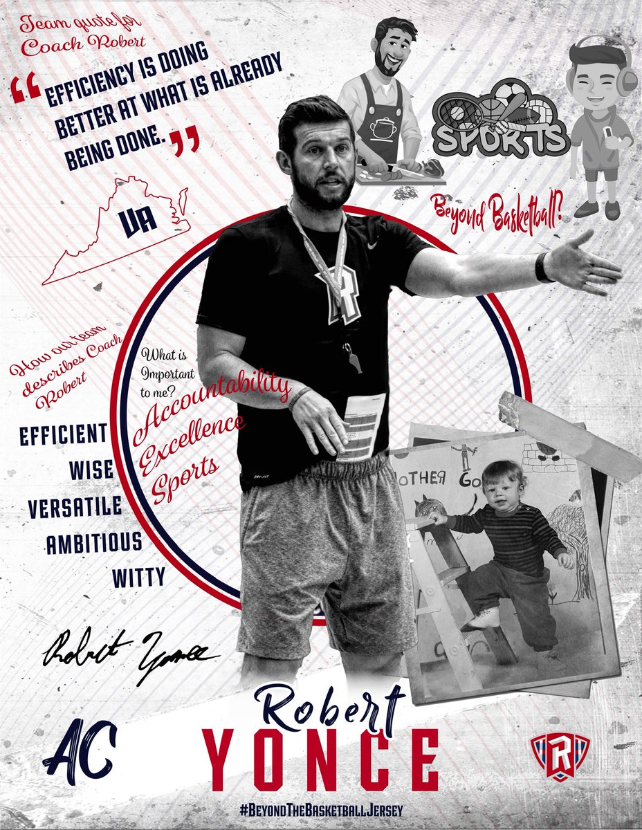 Radford Women's Basketball (@radford_wbb) on Twitter photo #BeyondTheBasketballJersey - Coaches Edition 4 <a href="/RobertYonce/">Robert Yonce</a>
Check out how our team describes Coach Robert and more!
#RadfordTough | #RiseAndDefend 🛡 #BeyondTheBasketballJersey - Coaches Edition 4 <a href="/RobertYonce/">Robert Yonce</a>
Check out how our team describes Coach Robert and more!
#RadfordTough | #RiseAndDefend 🛡