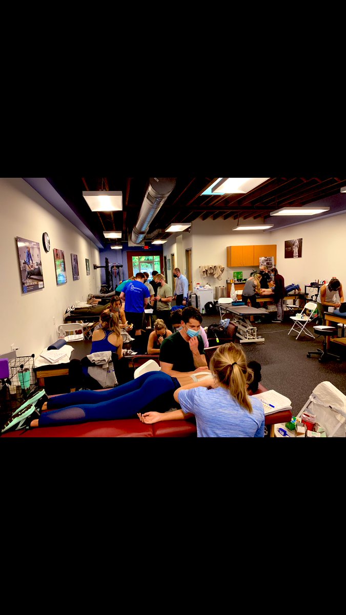 BenjaminEnglan5's tweet photo. What an incredible group of physical therapists and athletic trainers in Charlotte, NC this weekend! DN-1 with #AAMT was a success! 32 clinicians across the US will never practice the same. Headaches, TMD and CTS conquered on Day 3! @osteopractor https://t.co/mZ6lHQanDW