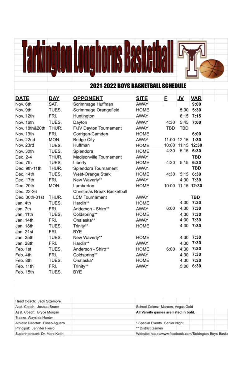 The season is upon us. It’s time. ⏰