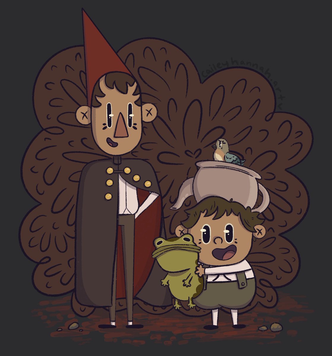 caileyhannahart's tweet photo. my beloveds <3
-
-
-
@Patrick_McHale @cartoonnetwork #otgw #overthegardenwall #art #CartoonNetwork #digitalart https://t.co/uOvB7dwHYN