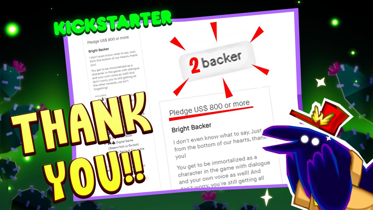 galla_games's tweet photo. I wanted to take a moment to thank our 2 (now 3) backers that picked the highest reward tier in our #Kickstarter! Not only that, but they've also been incredibly helpful with their support and advice. Wonderful people. We'll have a special post for them pretty soon!😉

#indiedev https://t.co/hM62D7d6yj