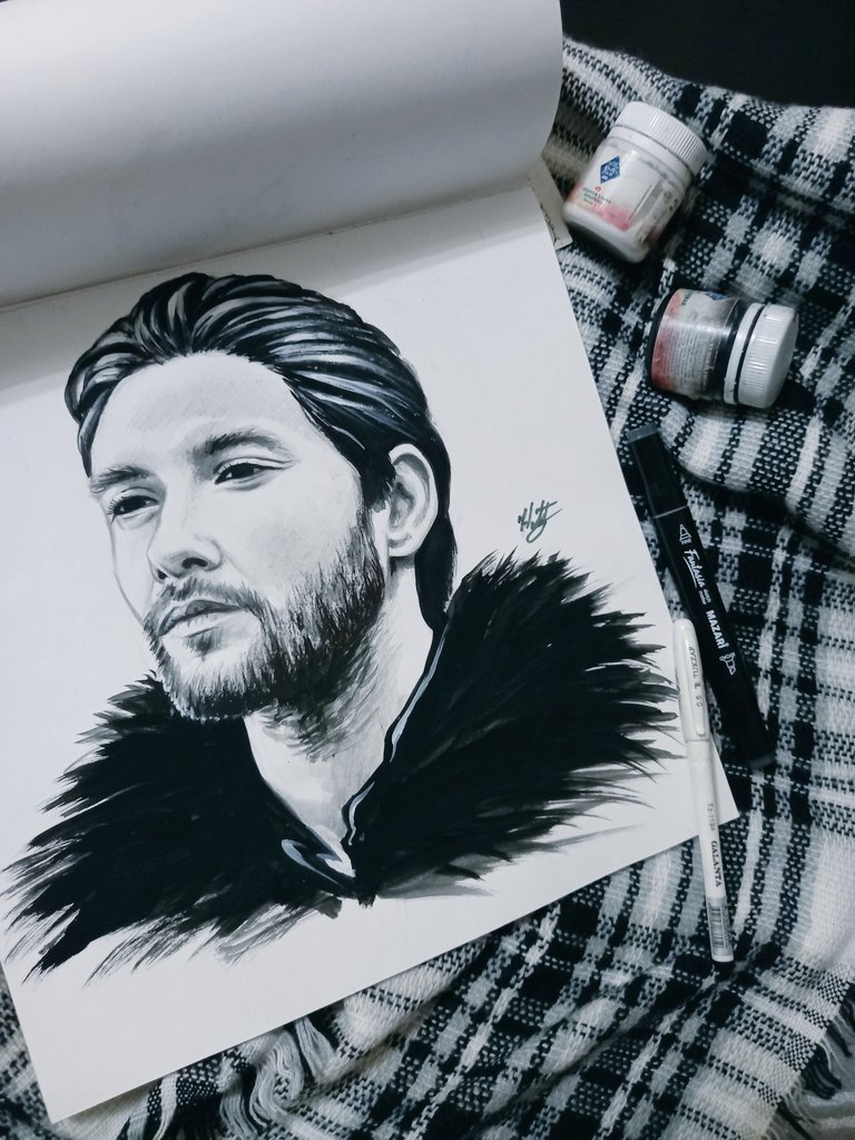 yourastargirl's tweet photo. Замечательный @benbarnes в роли Александра 
#benbarnes #shadowandbone #songforyou #riseup #art https://t.co/ApxfSbqpJT
