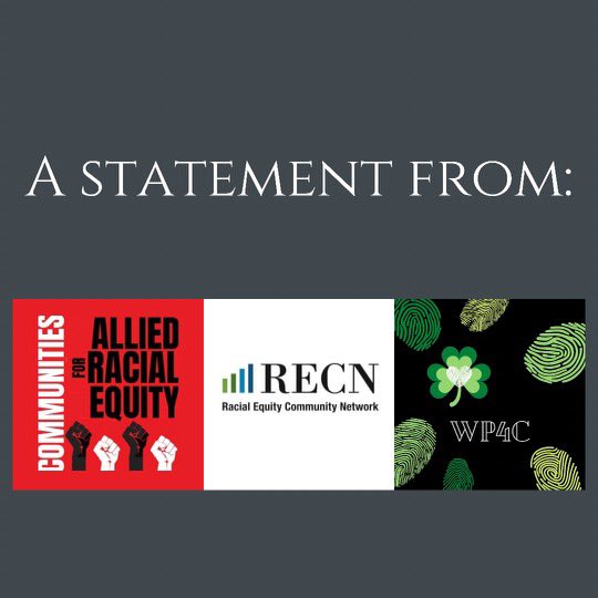 RECNFishers's tweet photo. A statement to our community from RECN, Communities Allied for Racial Equity, and Westfield Parents for Change. @CARE_Indiana https://t.co/7eBjPoq0tC