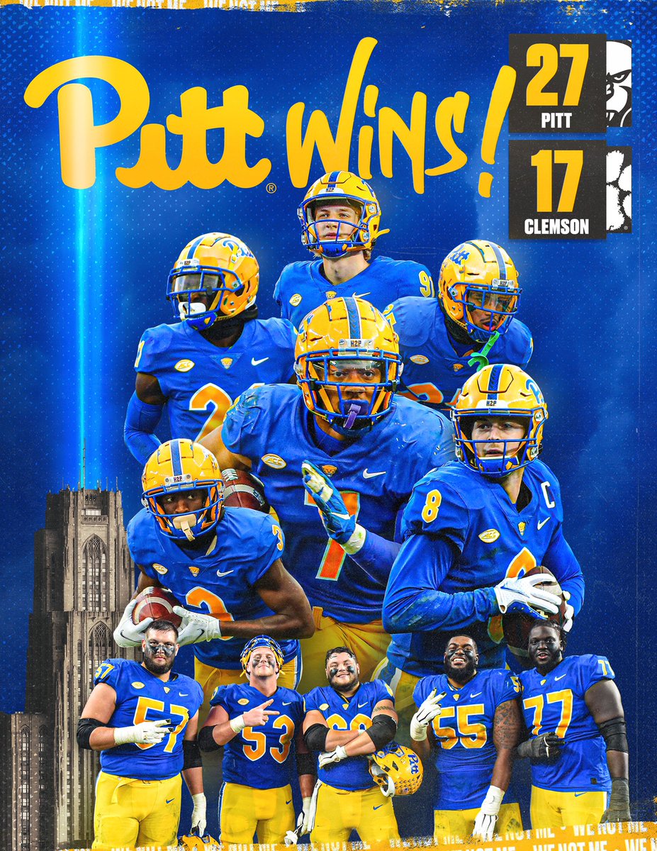 CoachDuzzPittFB's tweet photo. 1-0. On to Miami. #WEnotME #H2P https://t.co/gKIxnwBBCx