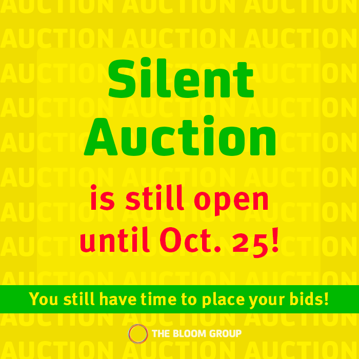 bloomgrp's tweet photo. Our silent auction is still open until October 25, 2021! We’ve got over 70 items and amazing deals!

Get your bid on! https://t.co/IwIqek6YqG 

#bid #auctionitems #silentauction #fundraiser #nonprofit #nonprofitorganization https://t.co/yVjipyqEm5