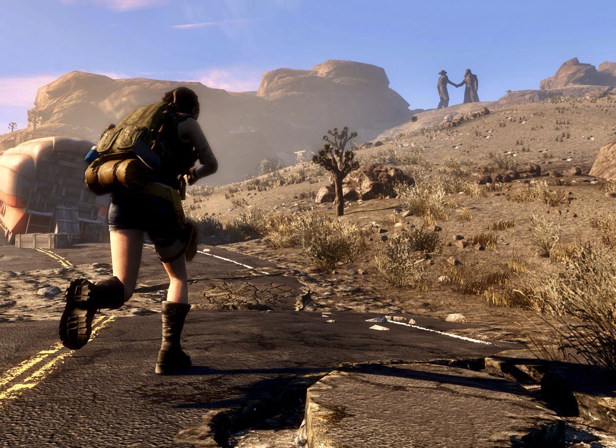 poci82's tweet photo. Short visit to the main attractions!  #fallout4 #FalloutNewVegas #ProjectMojave #fallout #PhotoMode https://t.co/CRZOimtkni