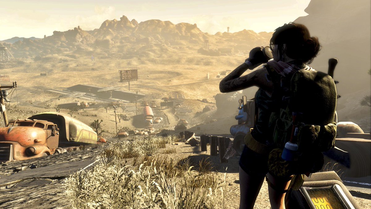 poci82's tweet photo. Short visit to the main attractions!  #fallout4 #FalloutNewVegas #ProjectMojave #fallout #PhotoMode https://t.co/CRZOimtkni