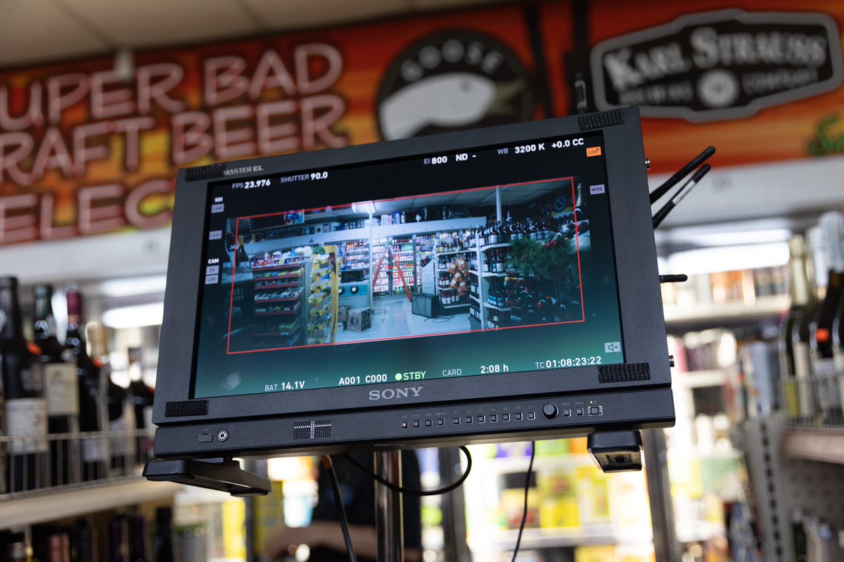 thelumineers's tweet photo. Did you know? The “BIG SHOT” music video was filmed in the same convenience store as the infamous Superbad scene! https://t.co/Z3luMnRmPe