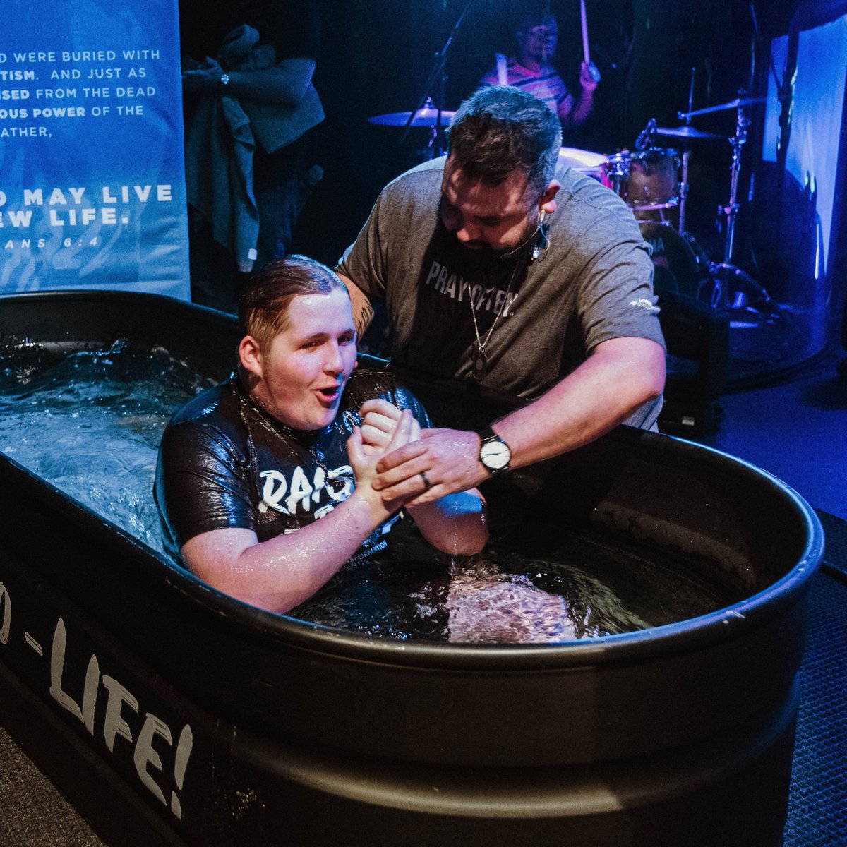 TC_Pensacola's tweet photo. RAISED TO LIFE
​Let's CELEBRATE the 4 Baptisms that took place today! This is what it's about! This is what we live for and we will never get tired of seeing God work in the lives of the people at TC every week! 🙌🙌🙌 https://t.co/YTI20qqUru