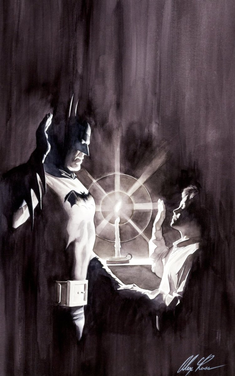 thealexrossart's tweet photo. #batman #robin #comicart #sundayvibes https://t.co/dsYF6oBmnh