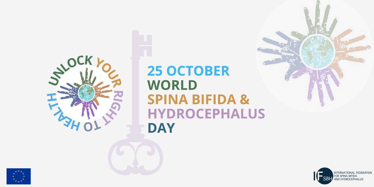 ifsbh's tweet photo. 🌏Today marks the World Spina Bifida and Hydrocephalus Day (#WSBHD)! 
This day aims at raising awareness &amp; understanding about Spina Bifida &amp; Hydrocephalus. This years’ theme is “Unlock Your Right to Health” 
It is a day of advocacy and promotion of the rights of persons w/ #SBH! https://t.co/2foNXP1CSq