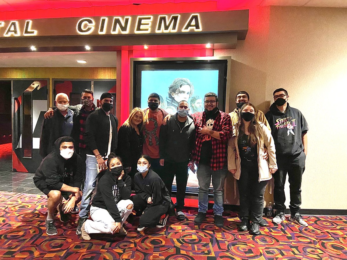 KFrEsH408's tweet photo. THE SLEEPER HAS AWAKENED! Please keep The Cinematic Experience alive and go watch #Dune on the biggest screen possible! @dunemovie @Legendary @RealChalamet @Zendaya @HansZimmer @GFraserArchives https://t.co/067T5qLwDE