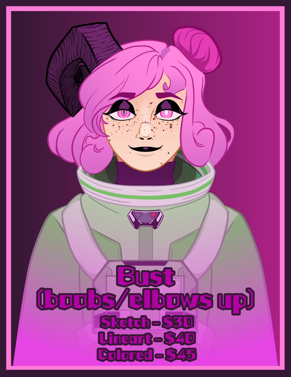 blondiebagels's tweet image. OKAY Y'ALL MY COMMISSIONS ARE OPEN!!
I have 5 slots free for anyone wanting to buy!