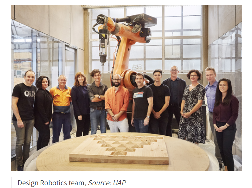 QUTRobotics's tweet photo. The ‘Design Robotics for Mass Customisation’ team has won Cooperative Research Centre Association’s 2020 Award for Excellence in Innovation - congratulations to @QUTRobotics staff who were involved! https://t.co/rmadiTiUNh https://t.co/ialRLqQvrR
