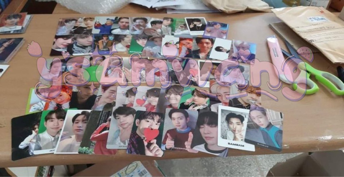 ysamwang's tweet photo. ★ #YsaUpdates

Please expect some delays for Batch 3 photocards. ETA maybe will  be late november. Photos shown below are all photocards include in the batch. If you have more questions, you can dm me. Thank you ! https://t.co/XEeYT7oBtg