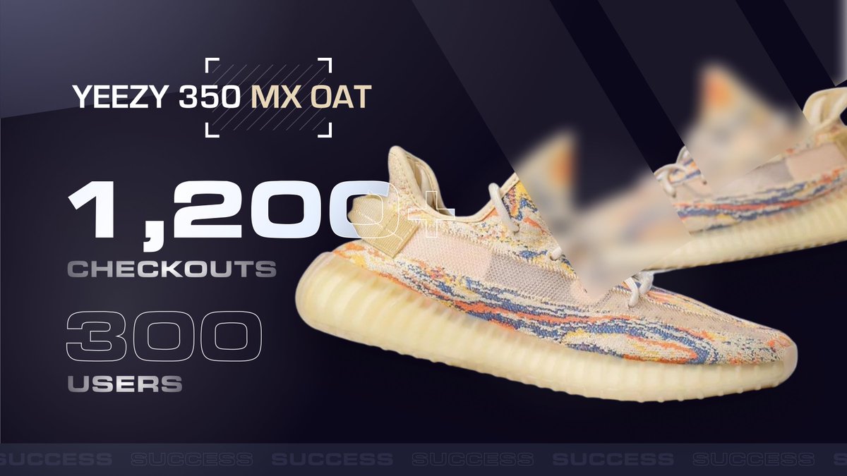 VeloxBots's tweet photo. Another big Yeezy release destroyed by Velox users. 🏆

Looks like we need more active users ━ Who wants to join? We'll pick a random Retweet &amp; Reply. 👀📩 https://t.co/zYpTaX3CFJ