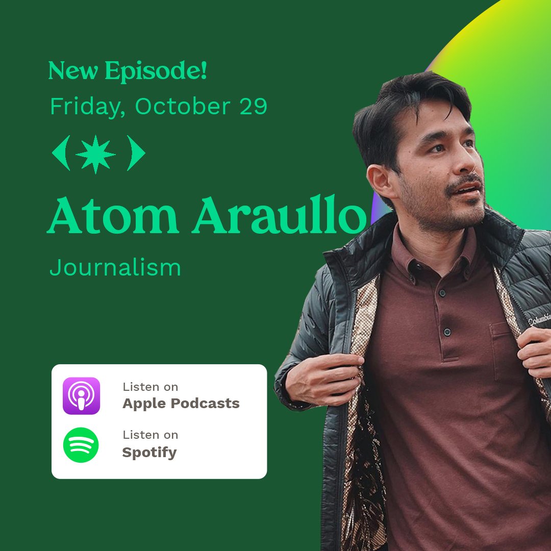 🚨 new episode 🚨 with <a href="/atomaraullo/">Atom Araullo</a> comes out this Friday! Don't miss out on this packed ep! Subscribe now on all streaming platforms 🔊