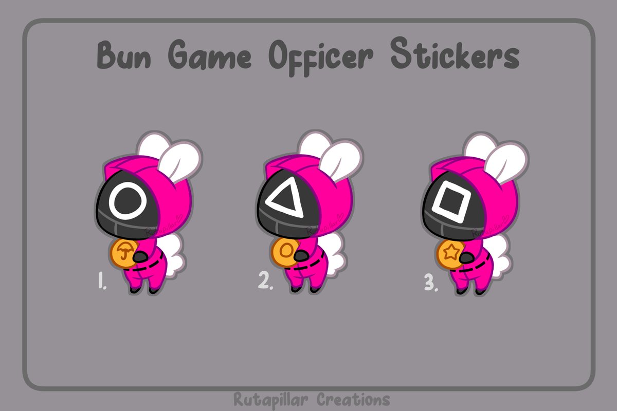 rutapillar's tweet photo. Hey, everybunny! ✨Shop Update!✨
Added these sticker cuties to the shop.
Use code: StickerStorm for 20% off of $20+ purchases!
https://t.co/JOQzKJ2iEr https://t.co/9ntdu36wJD