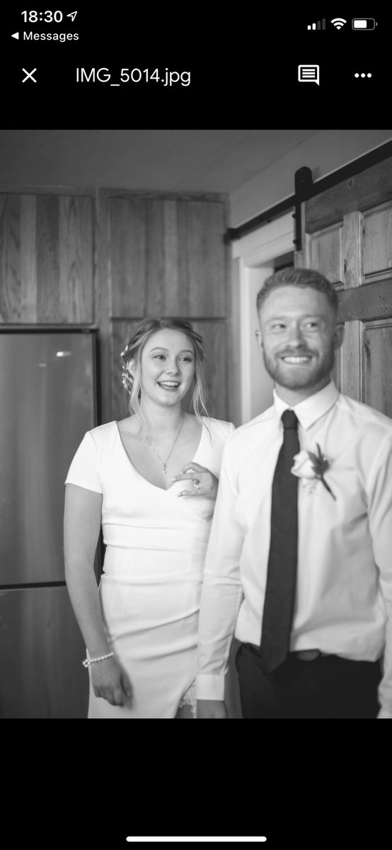 ORionIrving's tweet photo. A year ago today I got to say the famous words “I do” with the biggest grin on my face to my bestest friend. Here’s to many more years to come and those amazing Mai Tai’s calling our name tomorrow😉 happy anniversary baby https://t.co/qPxcb7vCSY