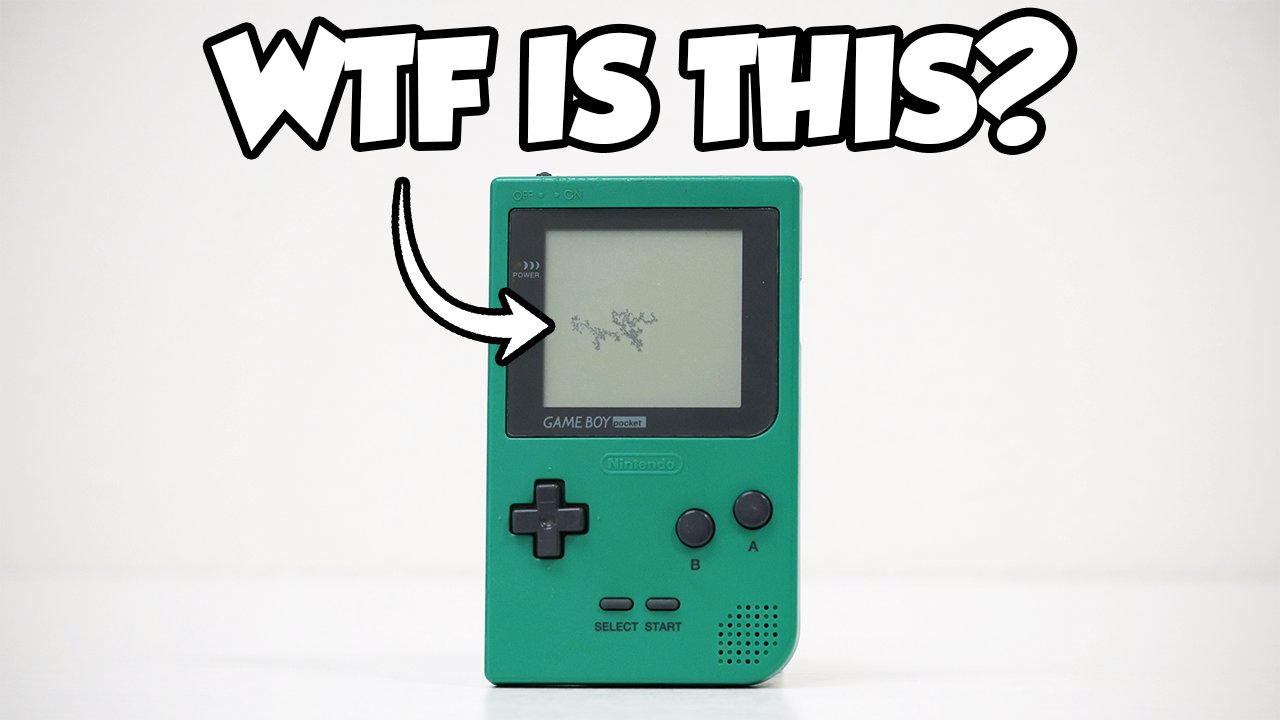 MattKC on Twitter: "When I found this Game Boy Pocket with this weird screen deformity, I just to check it out. Watch on Patreon: https://t.co/n57o6yDXia https://t.co/JkhyQGl0u3" / Twitter