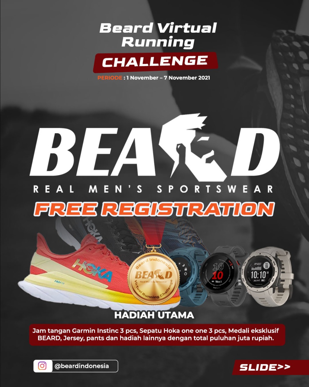 Beard Virtual Run • 2021