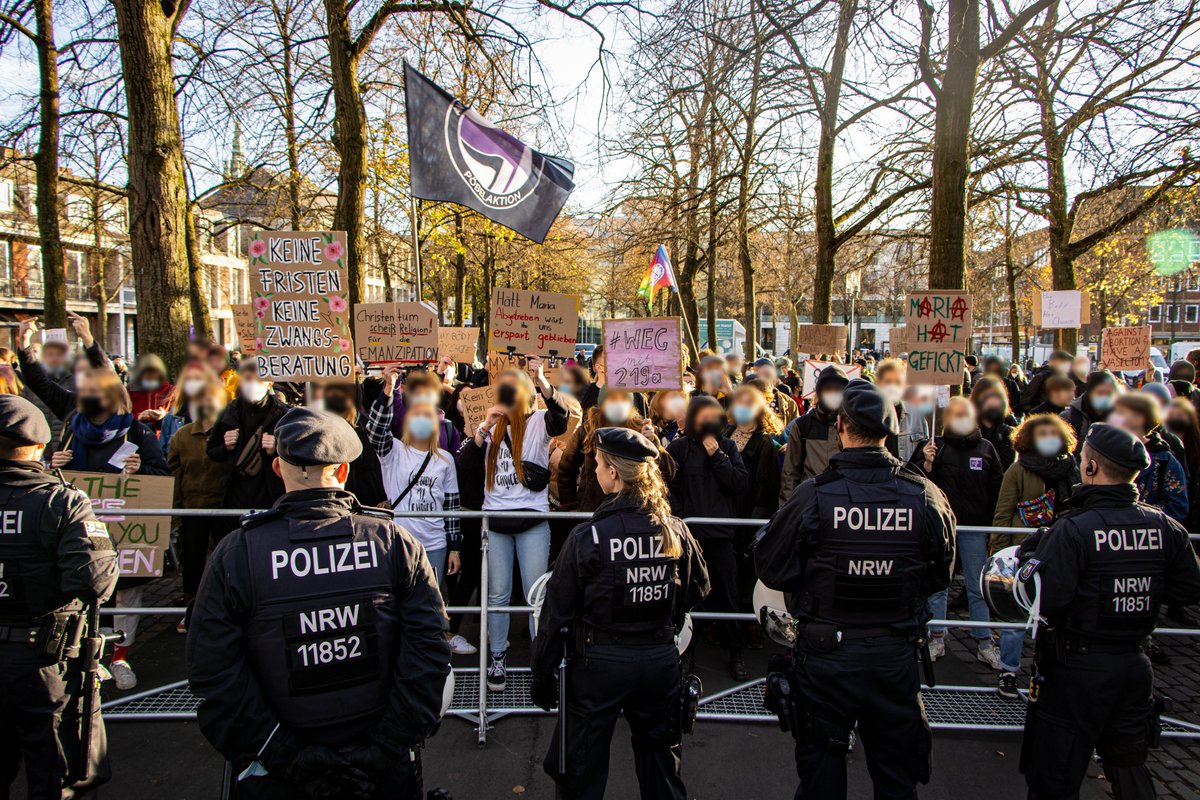 Protestfotografie Münster tweet media