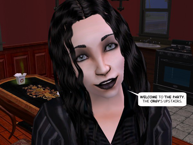CourtleyManor's tweet photo. #CourtleyManorRecap: Celebrated #Pleasantview #PunkRock band #InfectiousWaste has also crashed #MistressJezebel's #HalloweenParty, and as #vampire fledgling #DJDK sets his sights on willing prey, a fan of #RenFields approaches her begging an impromptu reading of her poetry. (1/4) https://t.co/0RzqaPlgyo