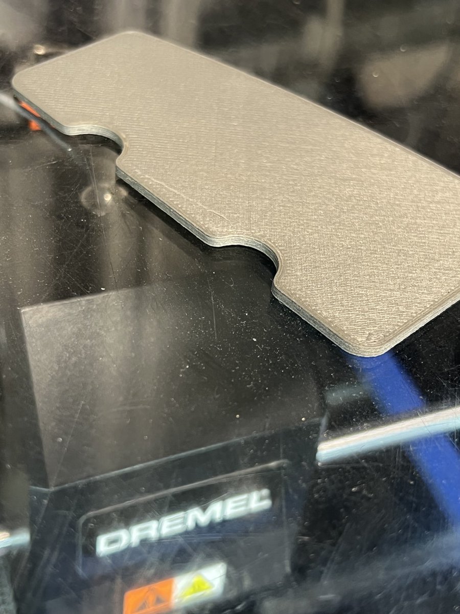 TechsoftAus's tweet image. Printing with PolyMaker Glass Fibre filament on a Dremel 3D45. It’s important to have the right nozzle 😀