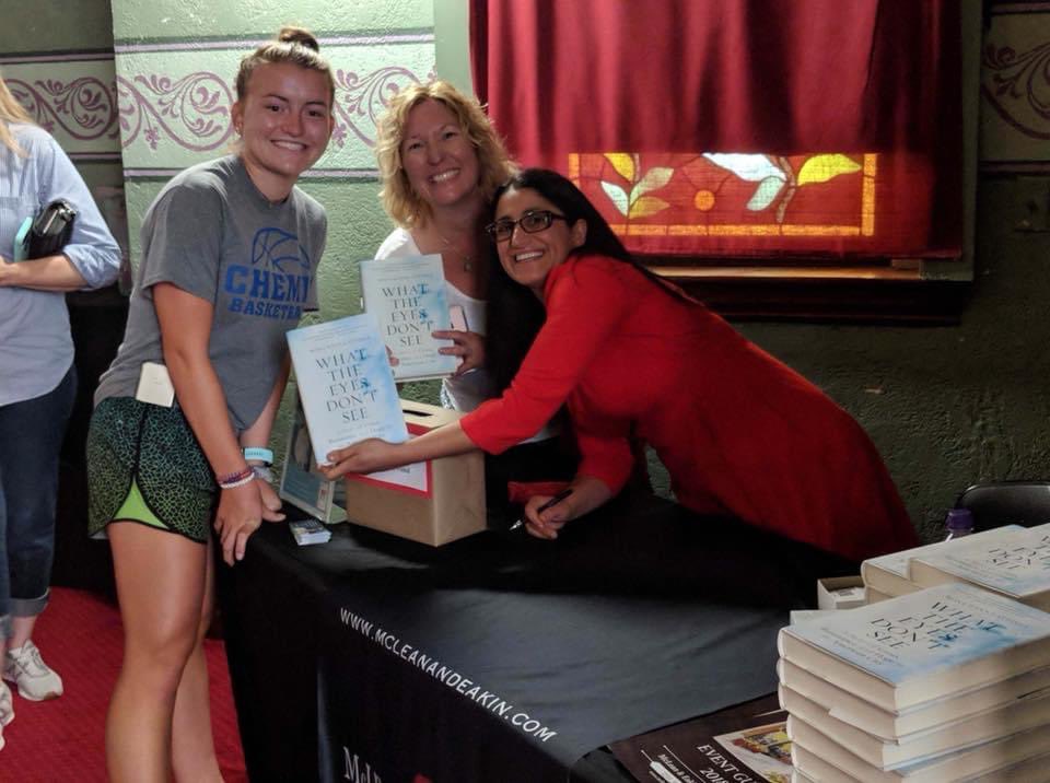 Flashback Summer 2018, Dr <a href="/MonaHannaA/">Dr. Mona</a> spoke in Petoskey about the #FlintWaterCrisis Excited to welcome her to <a href="/SVSU/">SVSU</a> 10/25 for a powerful, inspiring message. Super heroes wear white coats! Join us virtually or in person. Register at svsu.edu/events/drmona