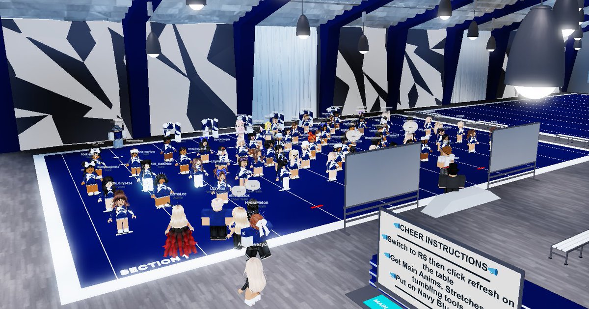 VeniceEntRBLX's tweet photo. Thank you to everyone who showed up for cheer! We can't wait to see you at school tomorrow!
#roblox #robloxdev #rocheer https://t.co/y2XT3lzcew