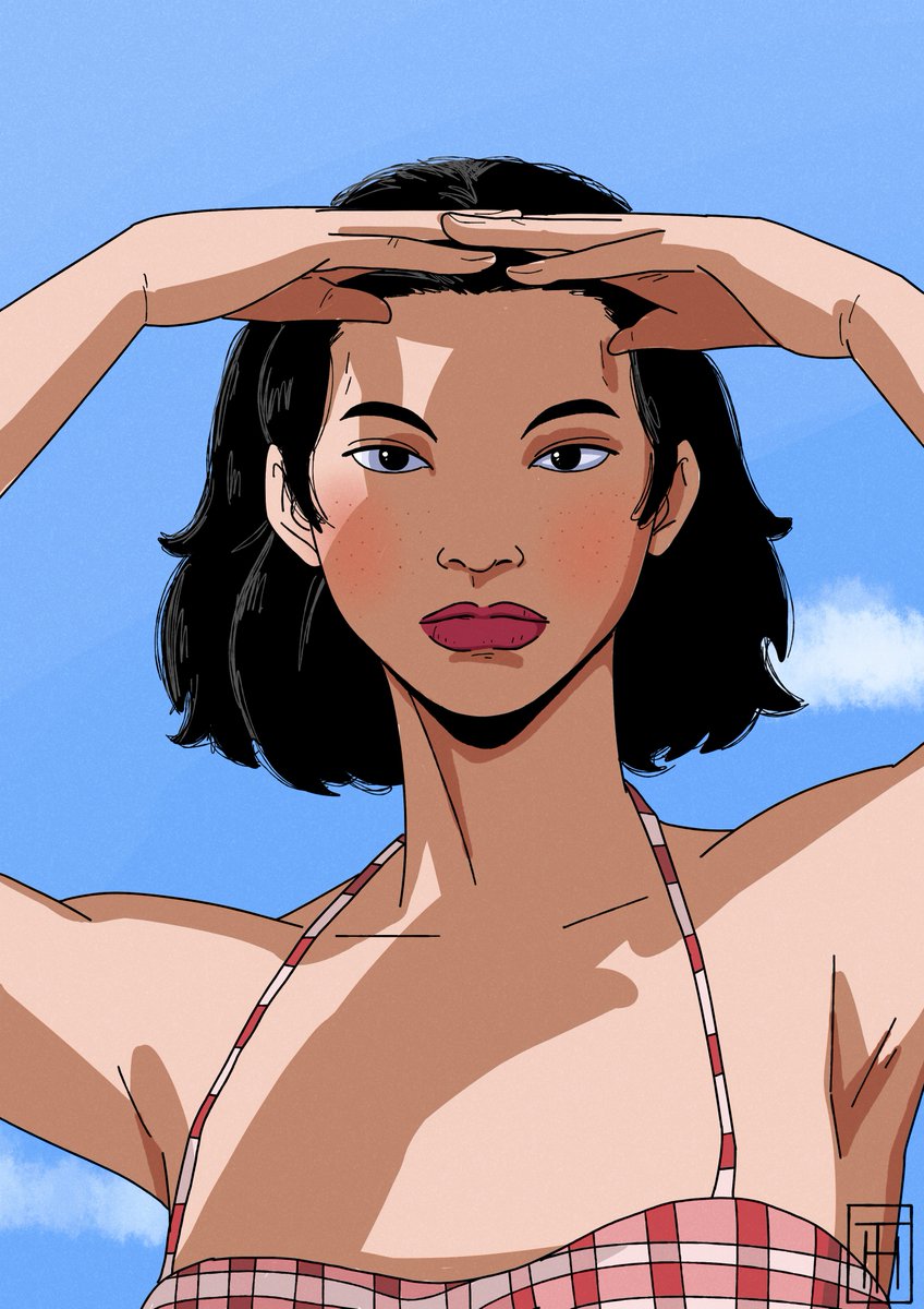 noT__slasH's tweet photo. fiz esse desenho ai e usei de referencia a atriz do round 6 :)

não curti muito,acho que pequei na ora de desenhar a expressão,mas ta joia pelo menos terminei 👍 https://t.co/P8otqWsTNB