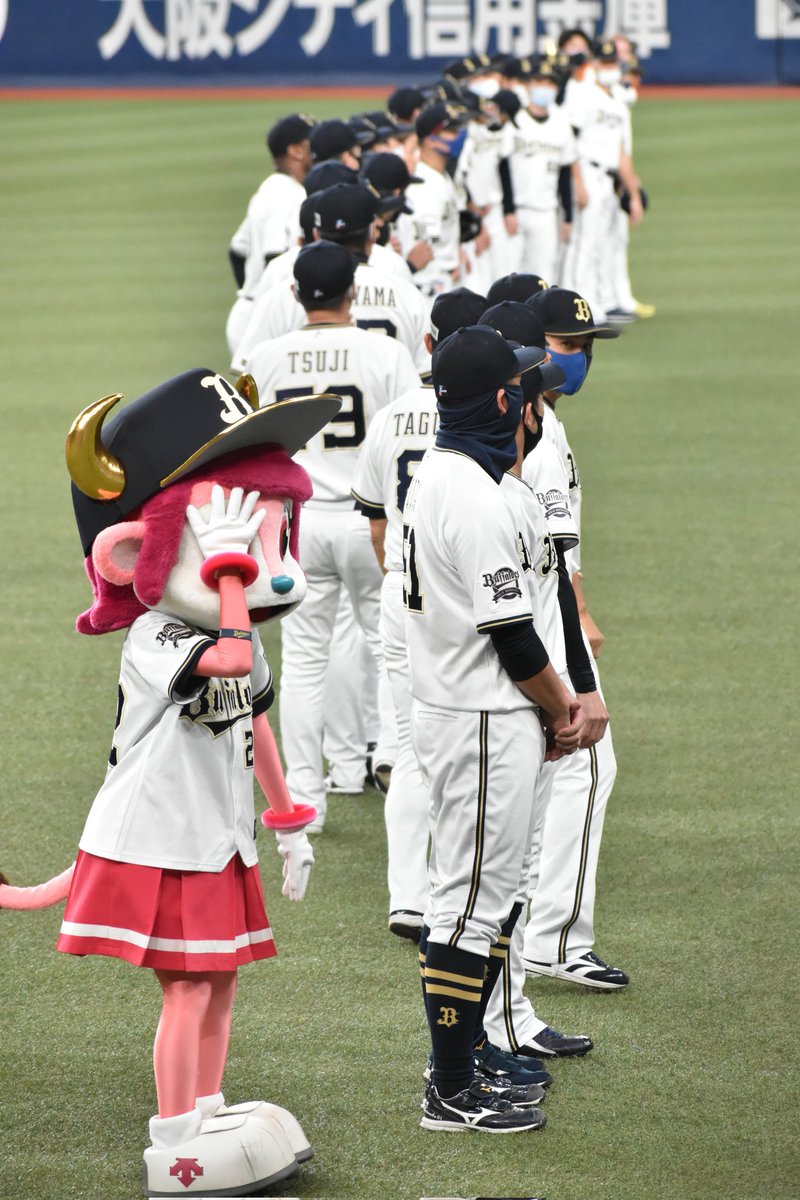 playball366's tweet photo. Bellが顔をおさえてた理由が解った💦 #Bs2021 #BuffaloBell https://t.co/FtqVNvmtIH