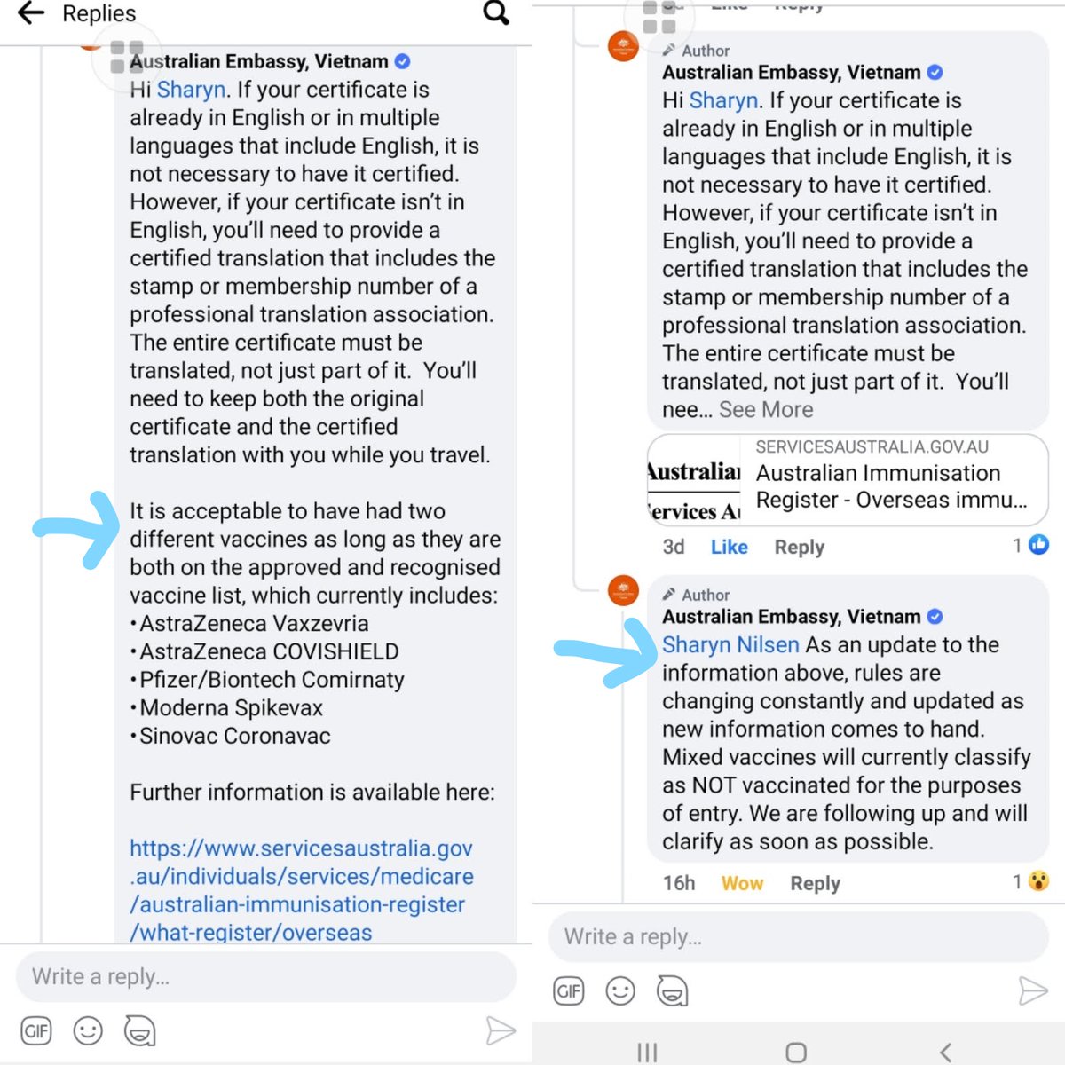 Can this possibly be right??? How can the government go against the science and exclude O/S Aussies who've had mixed doses of approved vaccines from quarantine-free entry? #FactCheck #QandA
