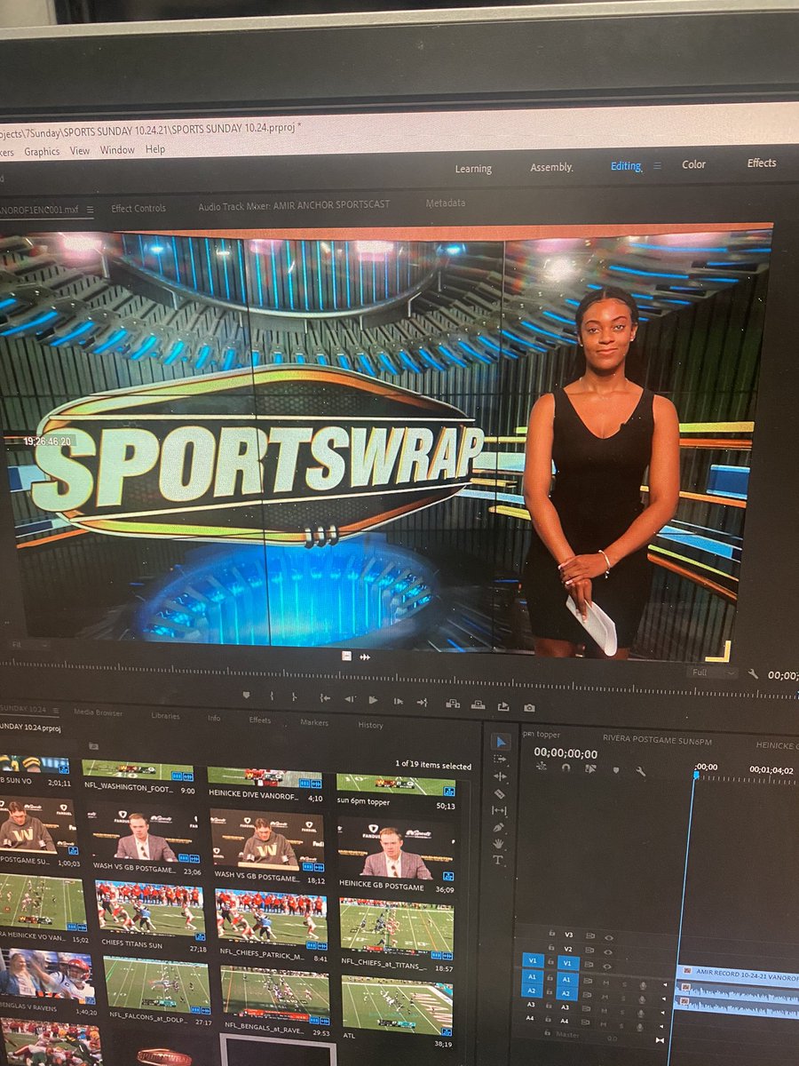 AmirMassenburg's tweet photo. I did my first sportscast today! Letsss goooo🏈🎥 @WAVYinterns #sportswrap https://t.co/IbUx8C7qb3