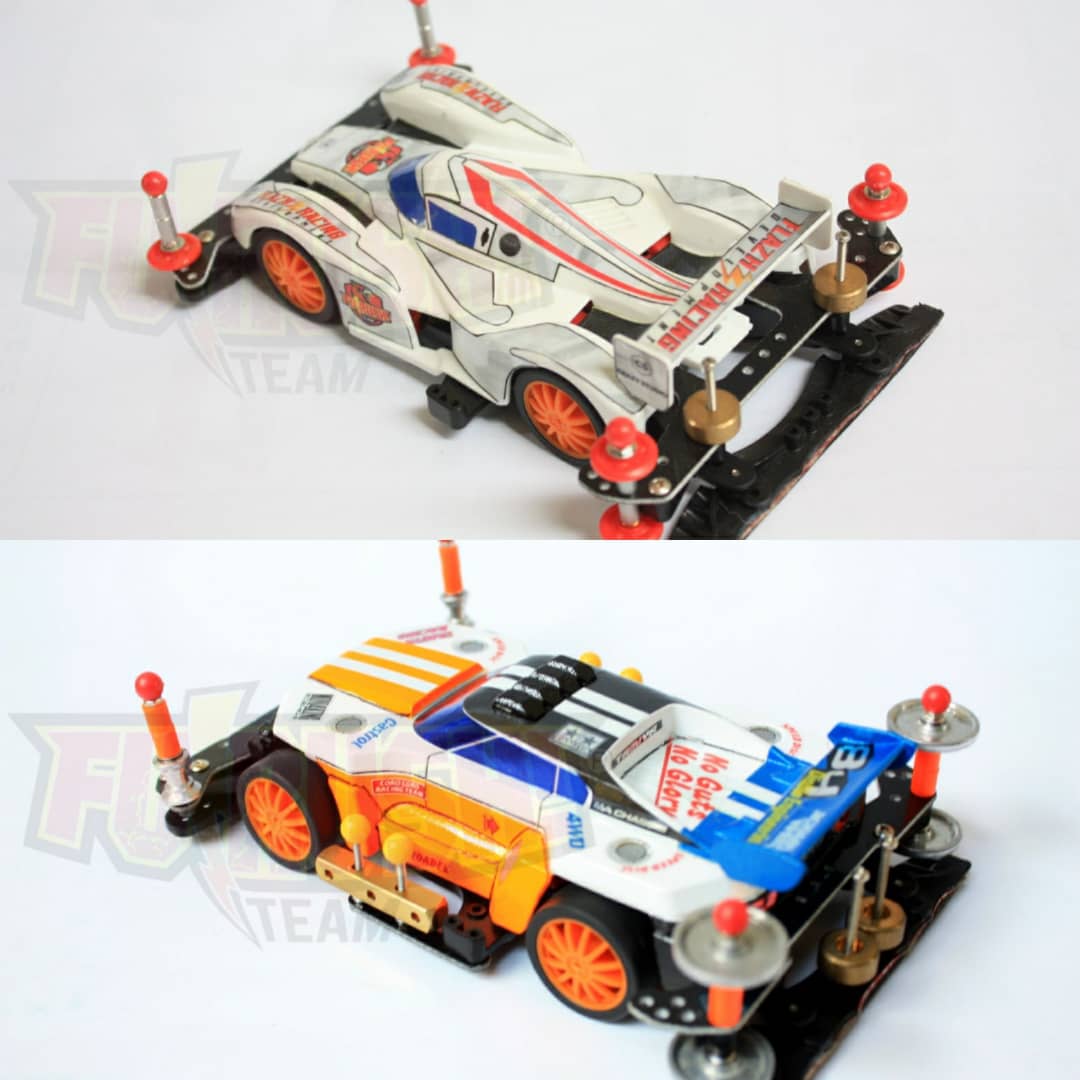 TeamFlazh's tweet photo. Before~After
Starter pack or Side damper?
Blast arrow or Hexagonite? 

Kalo set/build dan body favorit kalian apa ges? 

https://t.co/8kXivX9jh6

#sidedamper #basicmax #starterpack #tamiyaindonesia #Mini4WD #TamiyaMini4WD #STO100 #ミニ四駆 #tamiya #furush #teamflazhchannel https://t.co/Y1tq3VtaPH