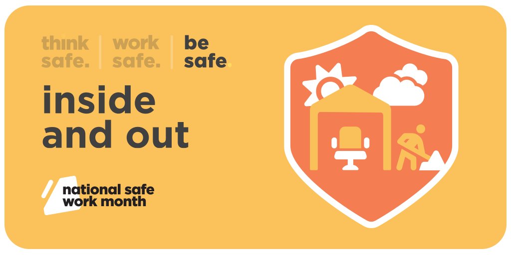 ACCINews's tweet photo. The health and safety of workers is important both in an office environment and outside.
#safeworkmonth #ThinkWorkBeSafe https://t.co/NWAkangv2u