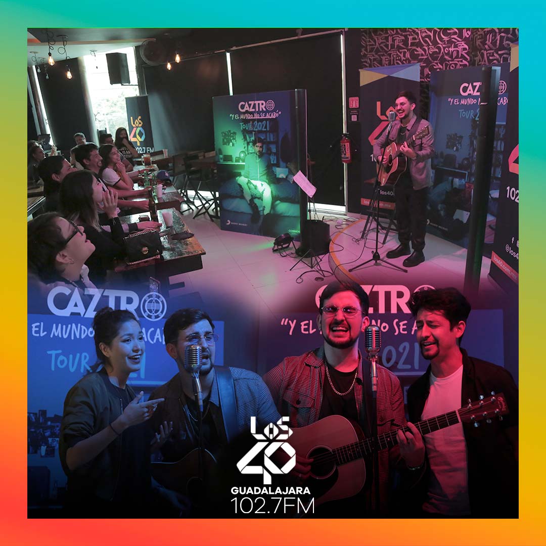 Los40Gdl's tweet photo. Así se vivió la increíble experiencia del Show Case junto a @yosoycaztro ¡Gracias a todos! 
#Caztro #YElMundoNoSeAcabó #Guadalajara #LOS40 #TodosLosÉxitos https://t.co/yGP1izYGzB