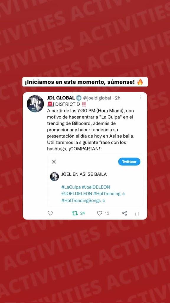 JOEL EN ASÍ SE BAILA

#LaCulpa #JoelDELEON <a href="/JOELDELE0N/">Joel DELEŌN</a> #HotTrending #HotTrendingSongs